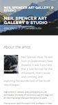 Mobile Screenshot of neilspencerart.com